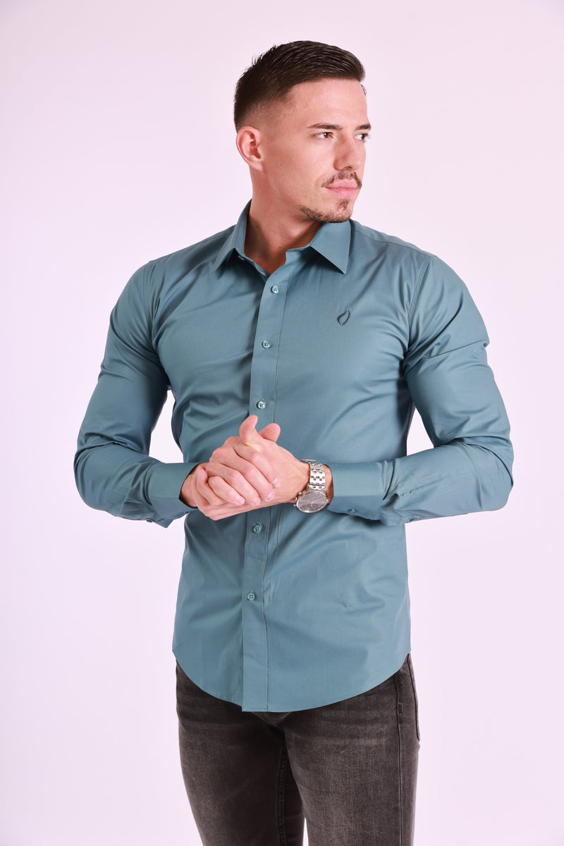 SA Stretch Shirt | Turquoise