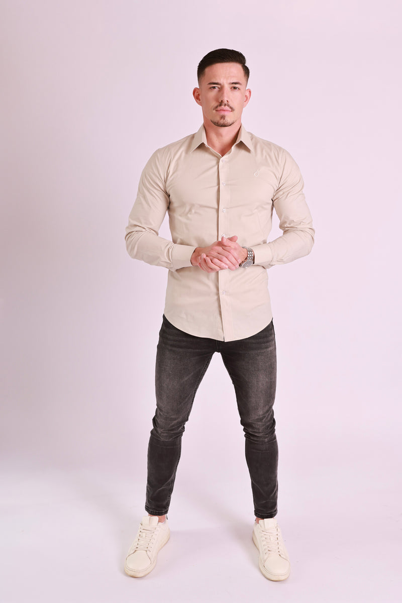 SA Stretch Shirt | Beige