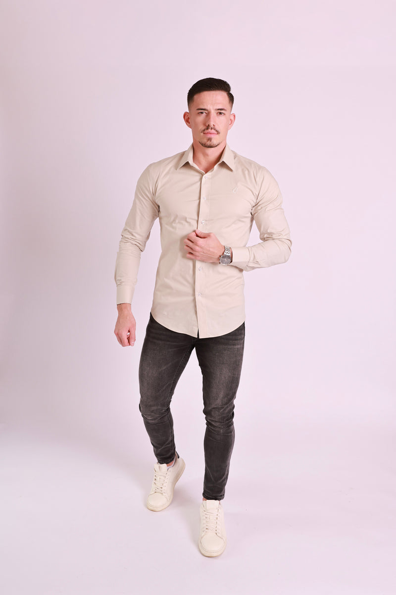 SA Stretch Shirt | Beige