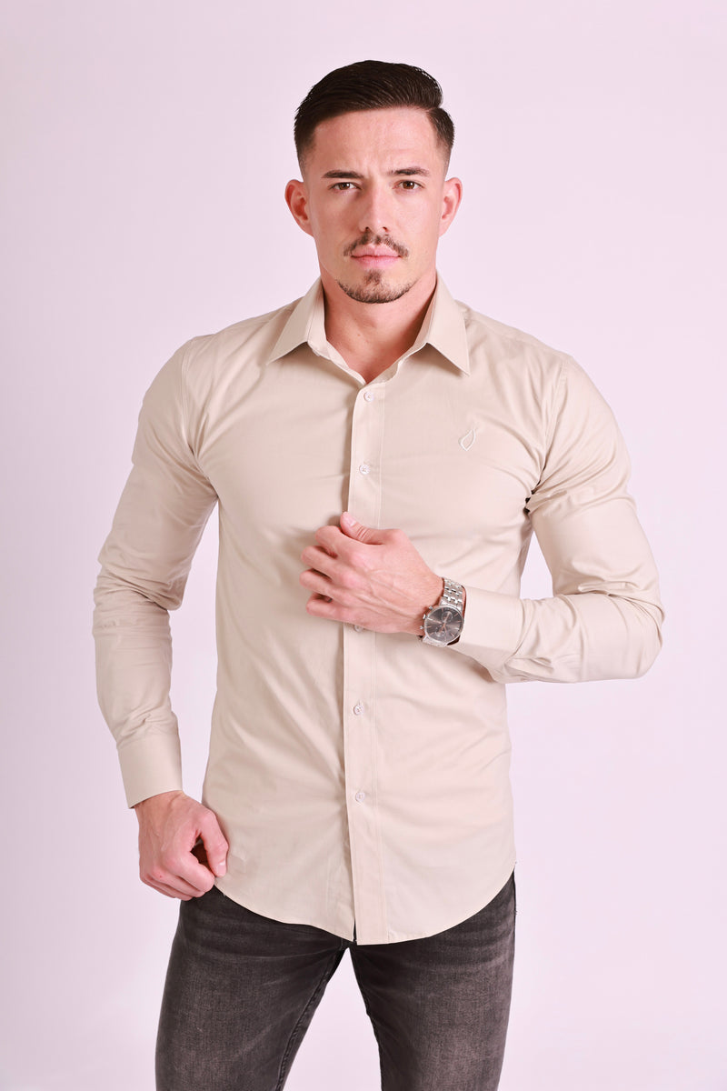 SA Stretch Shirt | Beige