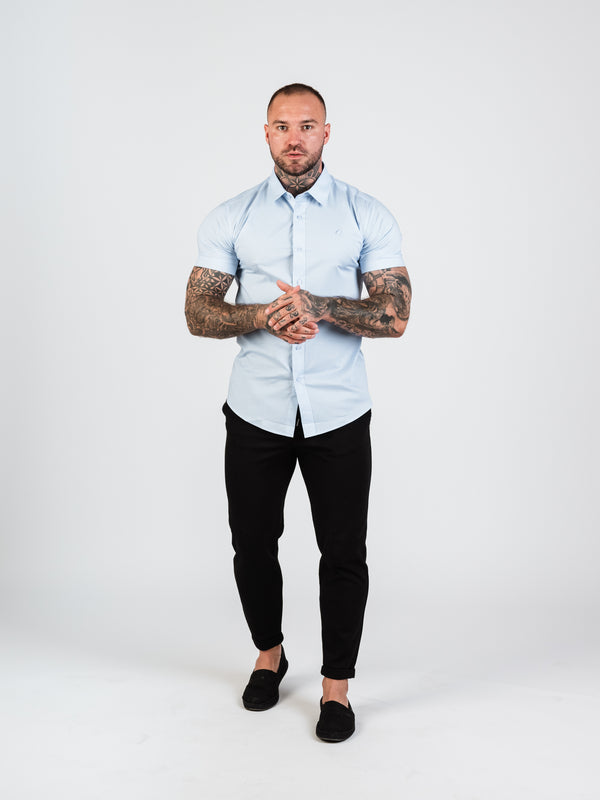 SA Stretch Shirt - Short Sleeve | Light Blue