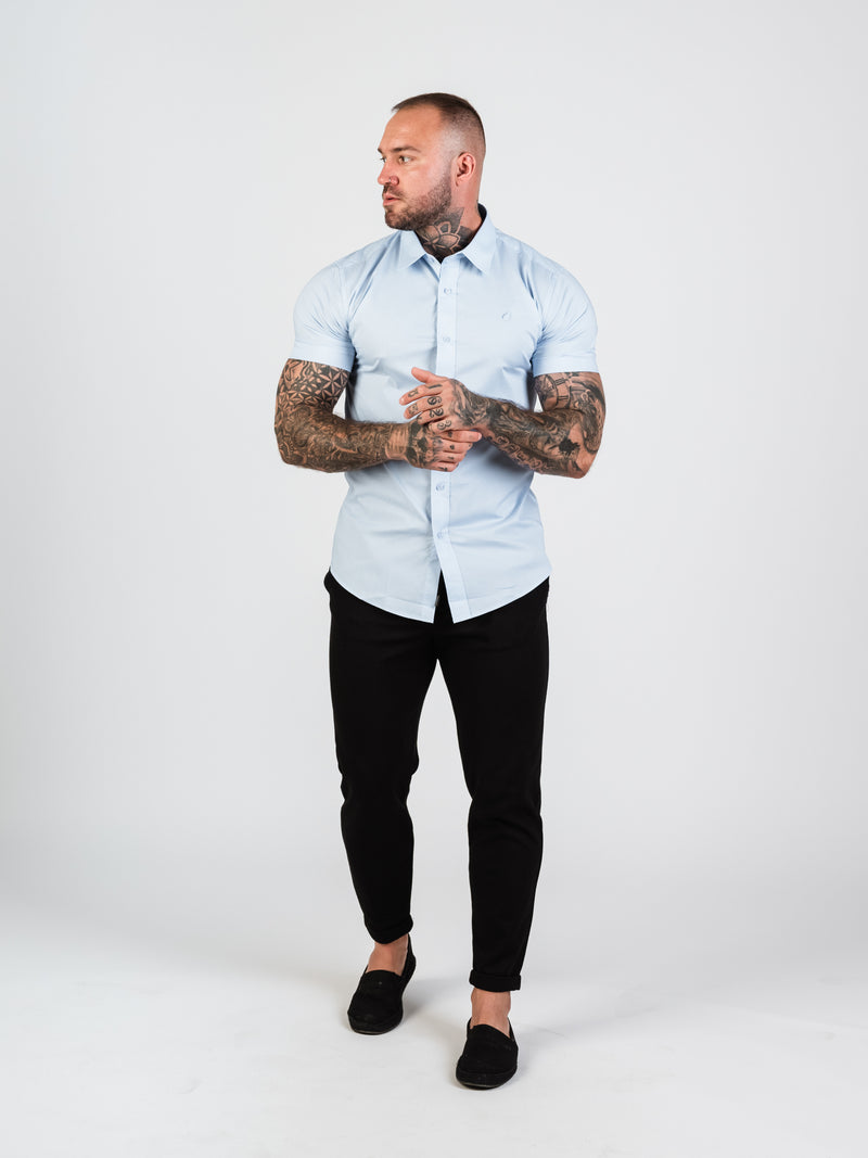 SA Stretch Shirt - Short Sleeve | Light Blue
