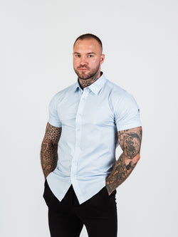 SA Stretch Shirt - Short Sleeve | Light Blue