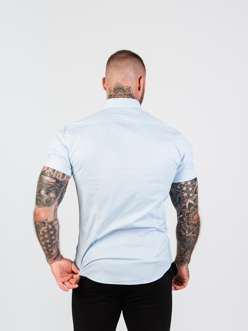 SA Stretch Shirt - Short Sleeve | Light Blue