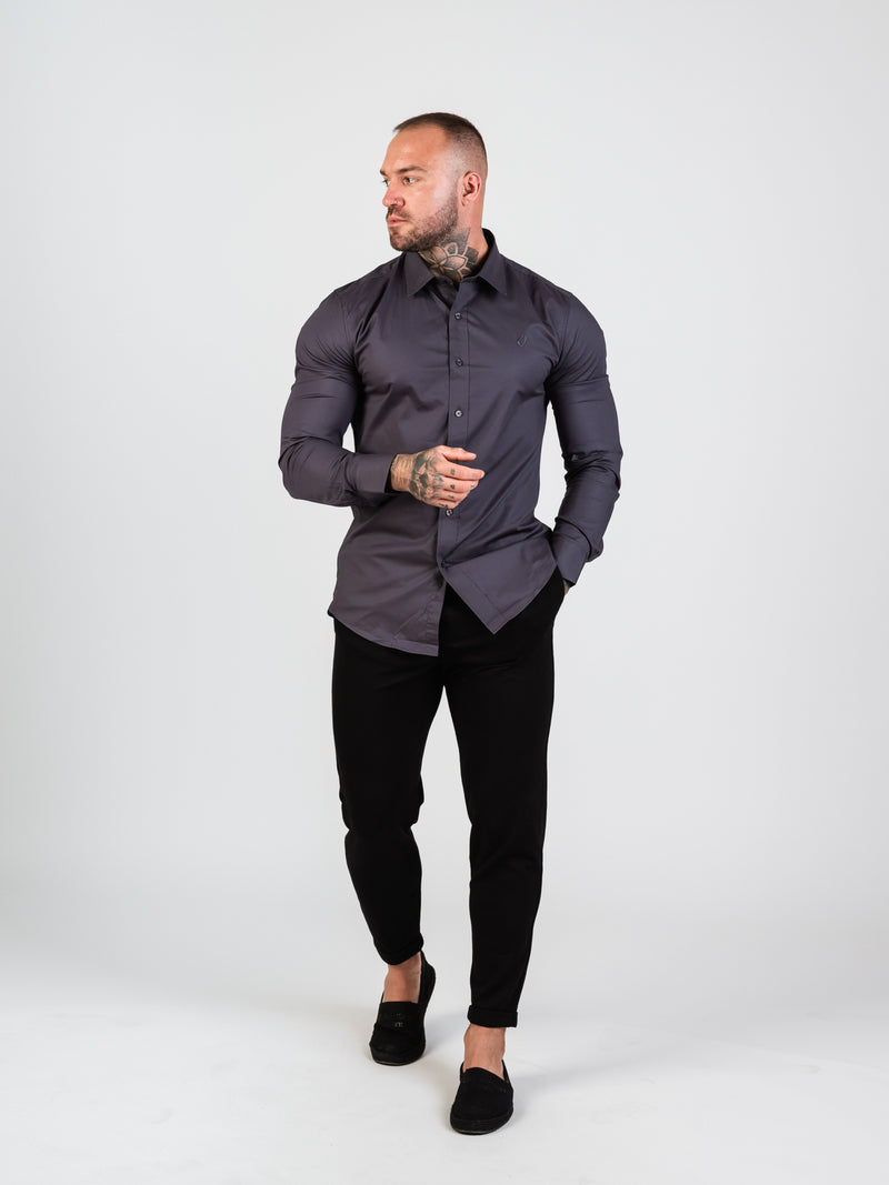 SA Stretch Shirt | Dark Grey