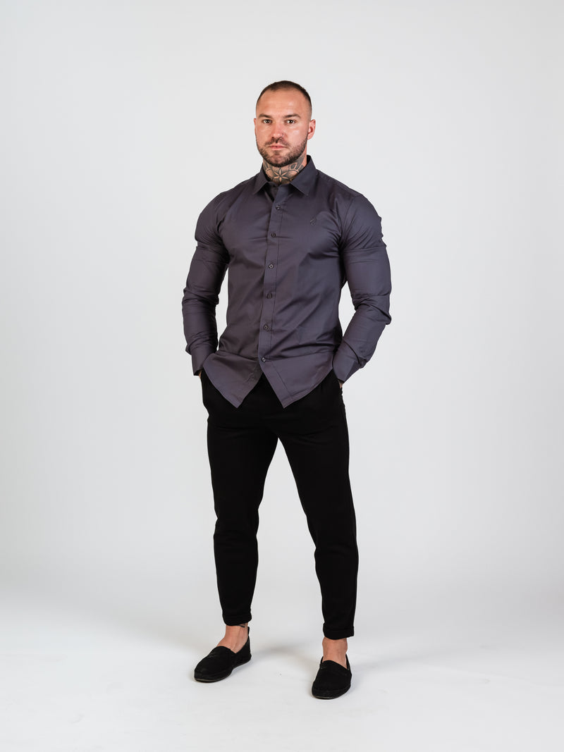 SA Stretch Shirt | Dark Grey